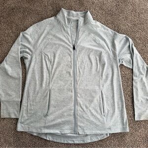 Ideology Zip-Up Performance Top